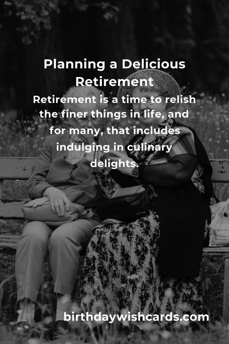 Savoring Your Golden Years: Best Retirement Planning Apps for Food Lovers