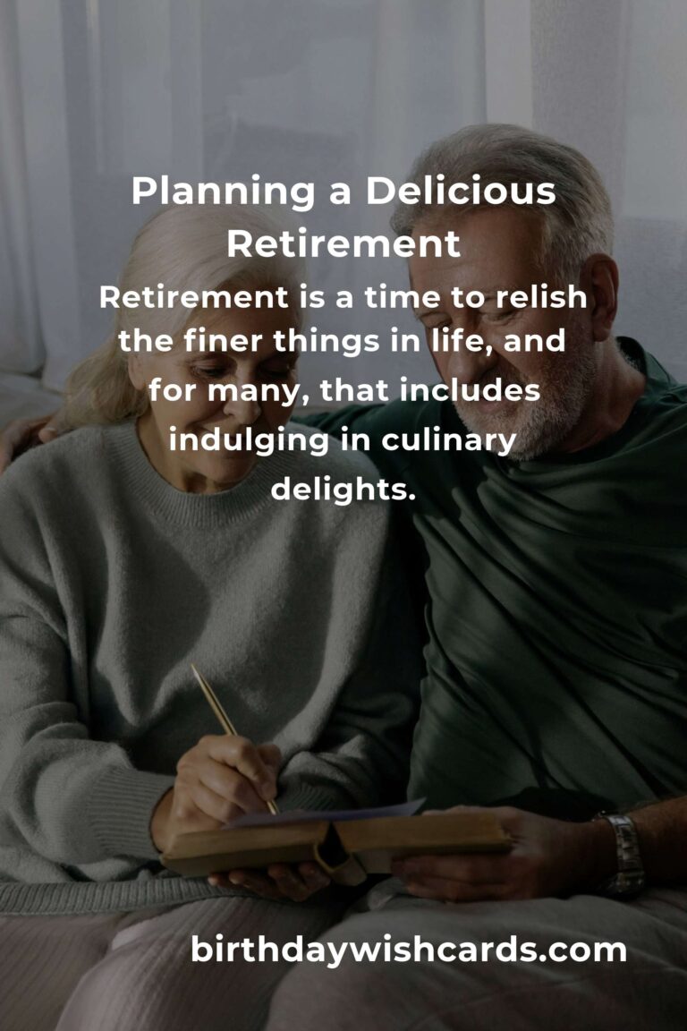 Savoring Your Golden Years: Best Retirement Planning Apps for Food Lovers