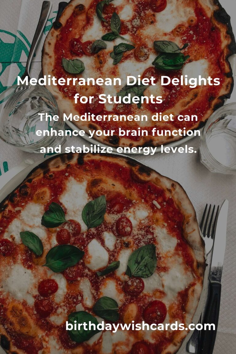 Simple Mediterranean Diet Tips for Busy College Students: Nourish Your Body and Soul