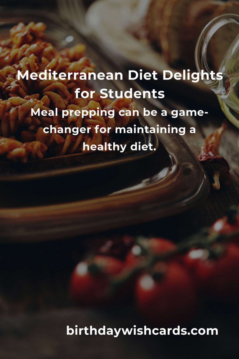 Simple Mediterranean Diet Tips for Busy College Students: Nourish Your Body and Soul