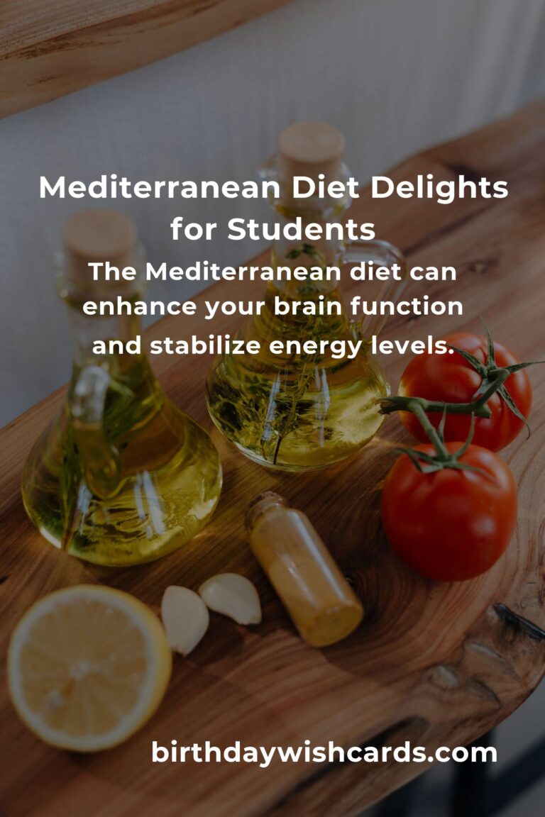 Simple Mediterranean Diet Tips for Busy College Students: Nourish Your Body and Soul