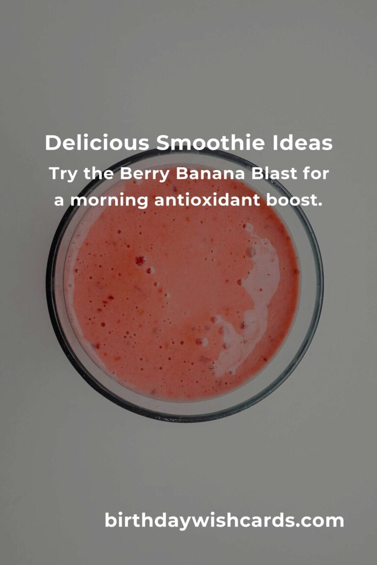 Simple and Delicious Smoothie Recipes for Busy Young Adults
