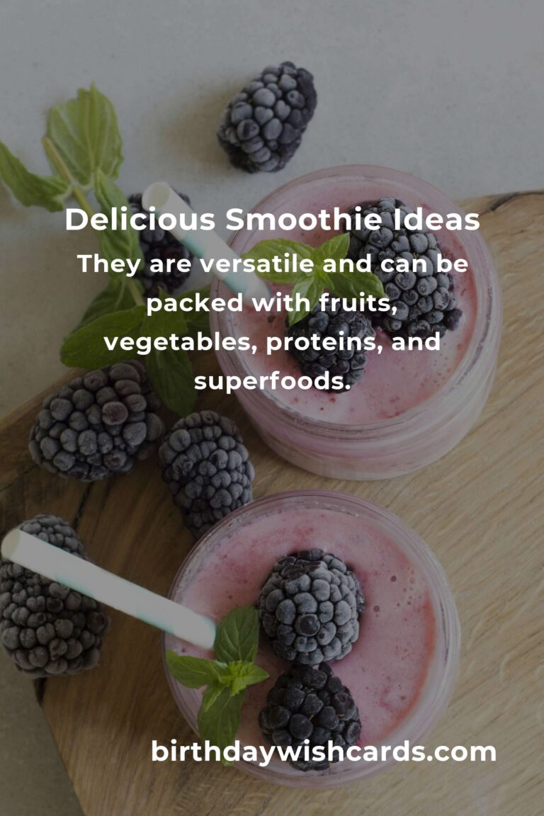 Simple and Delicious Smoothie Recipes for Busy Young Adults