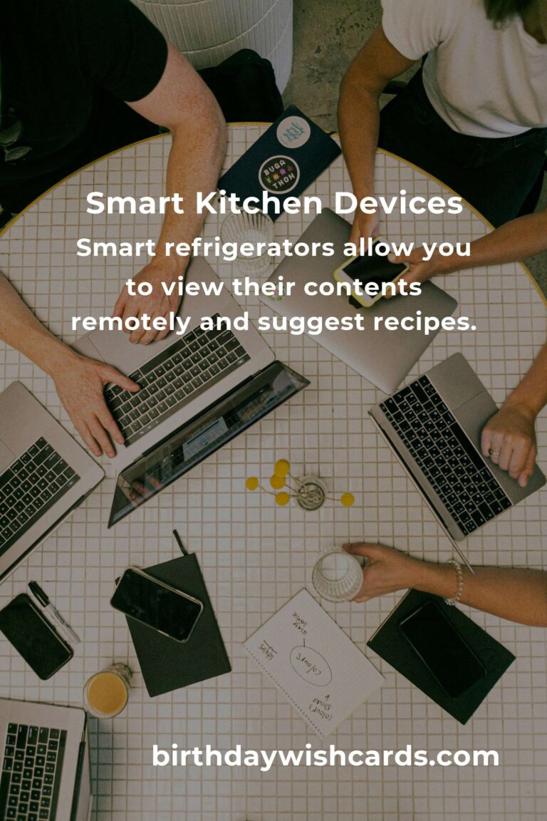 Smart Home Devices Ideas for Food Lovers: Elevate Your Culinary Experience