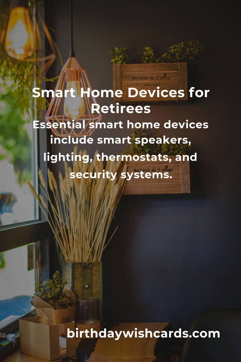 Smart Home Setup for Retirees: Your Complete Guide