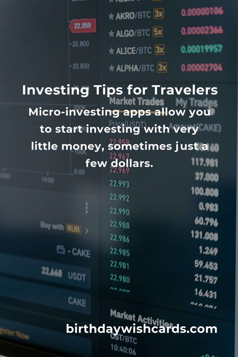 Smart Investing Tips for Budget Travelers in 2025