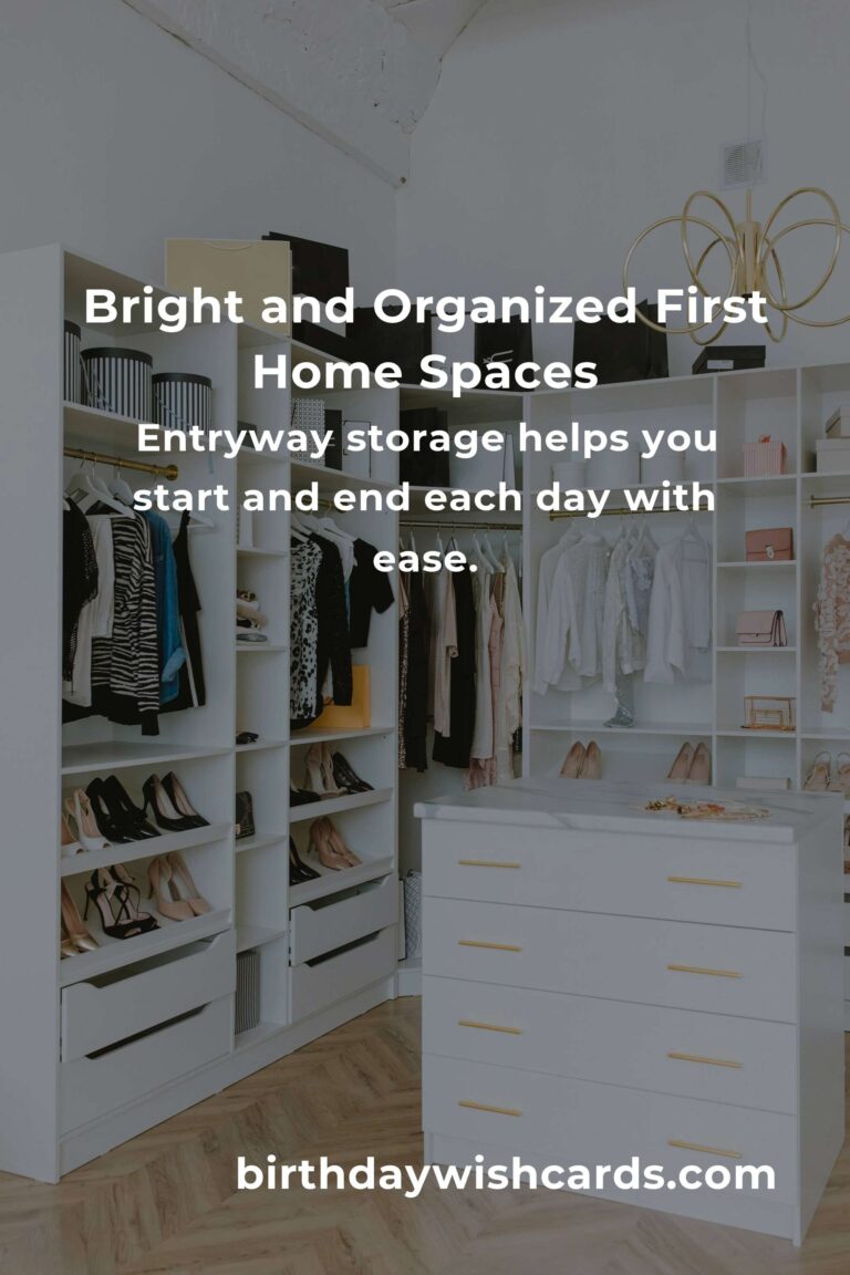 Smart Storage Solutions: Make Your First Home Feel Spacious, Organized, and Truly Yours