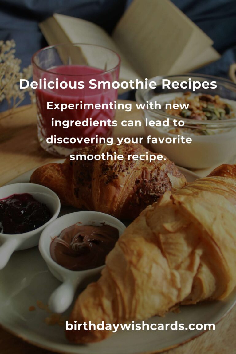 Smoothie Recipes for Food Lovers: Complete Guide