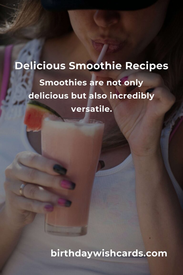 Smoothie Recipes for Food Lovers: Complete Guide