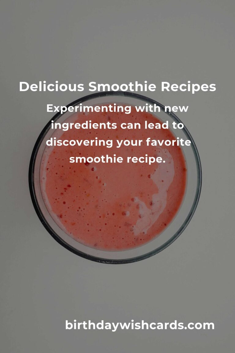 Smoothie Recipes for Food Lovers: Complete Guide
