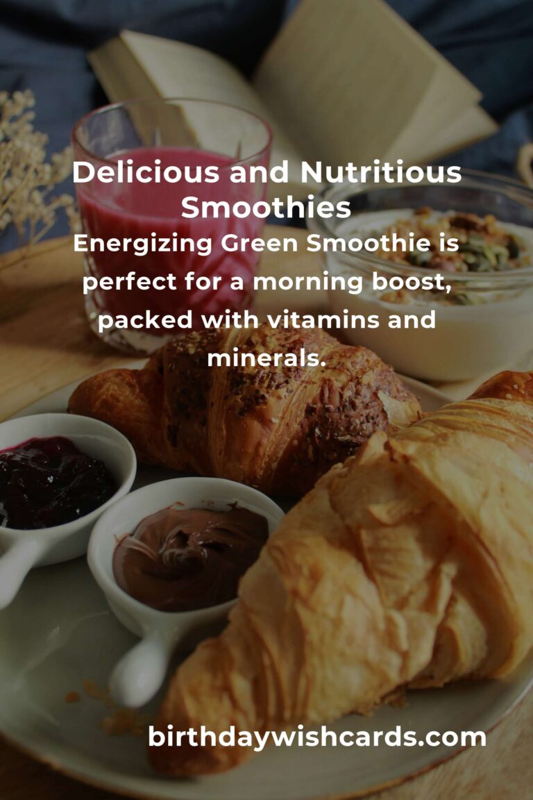 Smoothie Recipes for New Parents: A Complete Guide to Nourishment and Energy