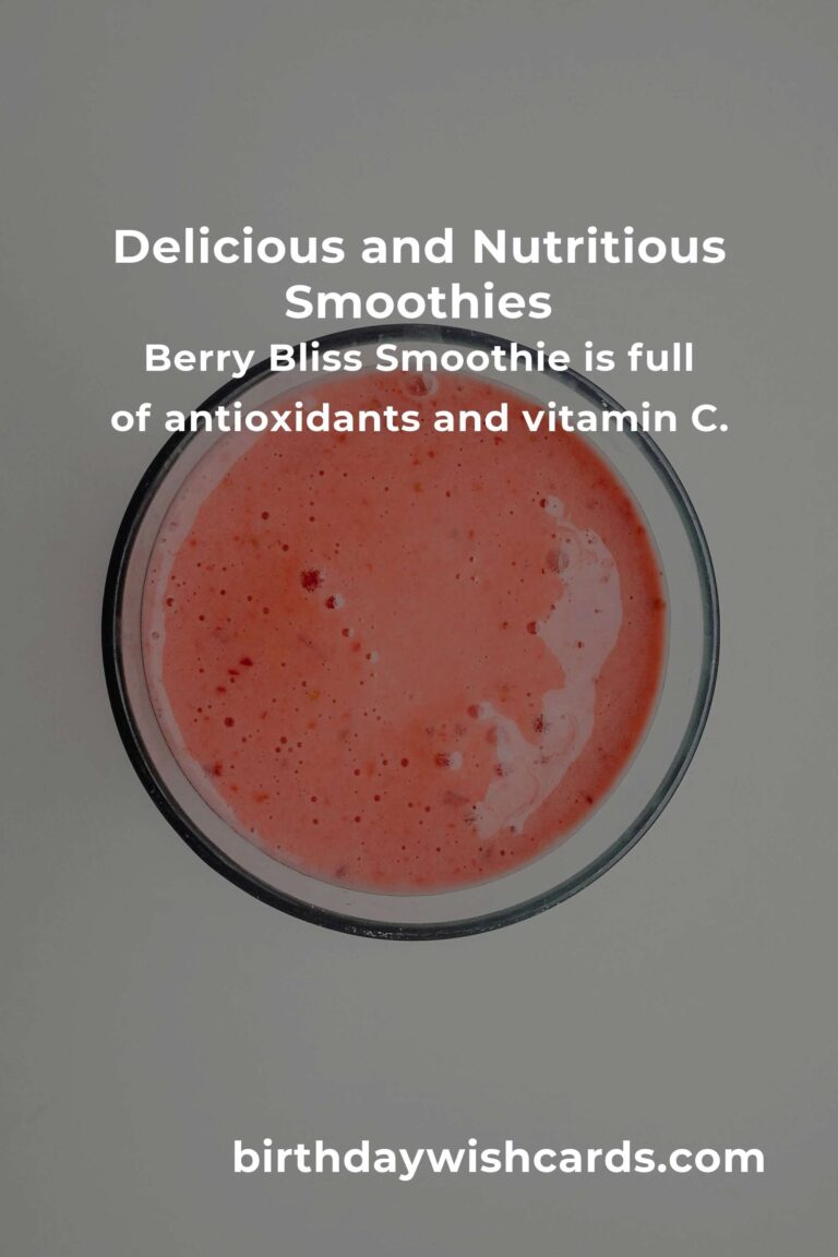 Smoothie Recipes for New Parents: A Complete Guide to Nourishment and Energy