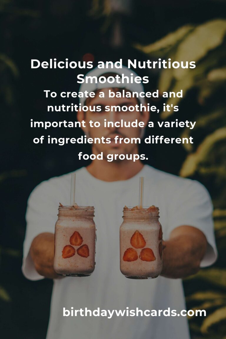 Smoothie Recipes for New Parents: A Complete Guide to Nourishment and Energy