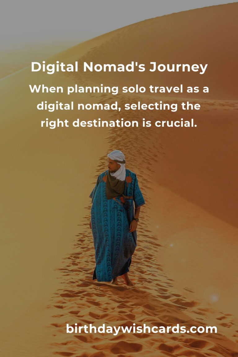 Solo Travel Tips for Digital Nomads in 2025: Embrace the Adventure