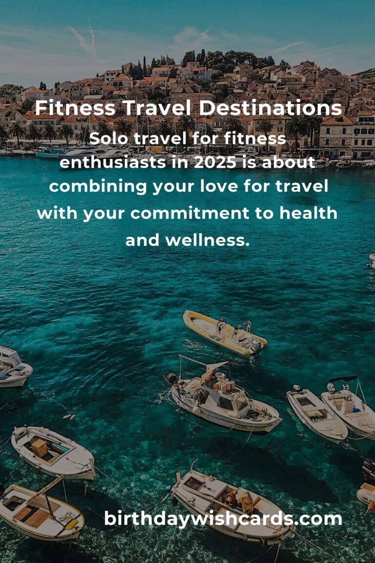 Solo Travel for Fitness Enthusiasts: Your 2025 Guide