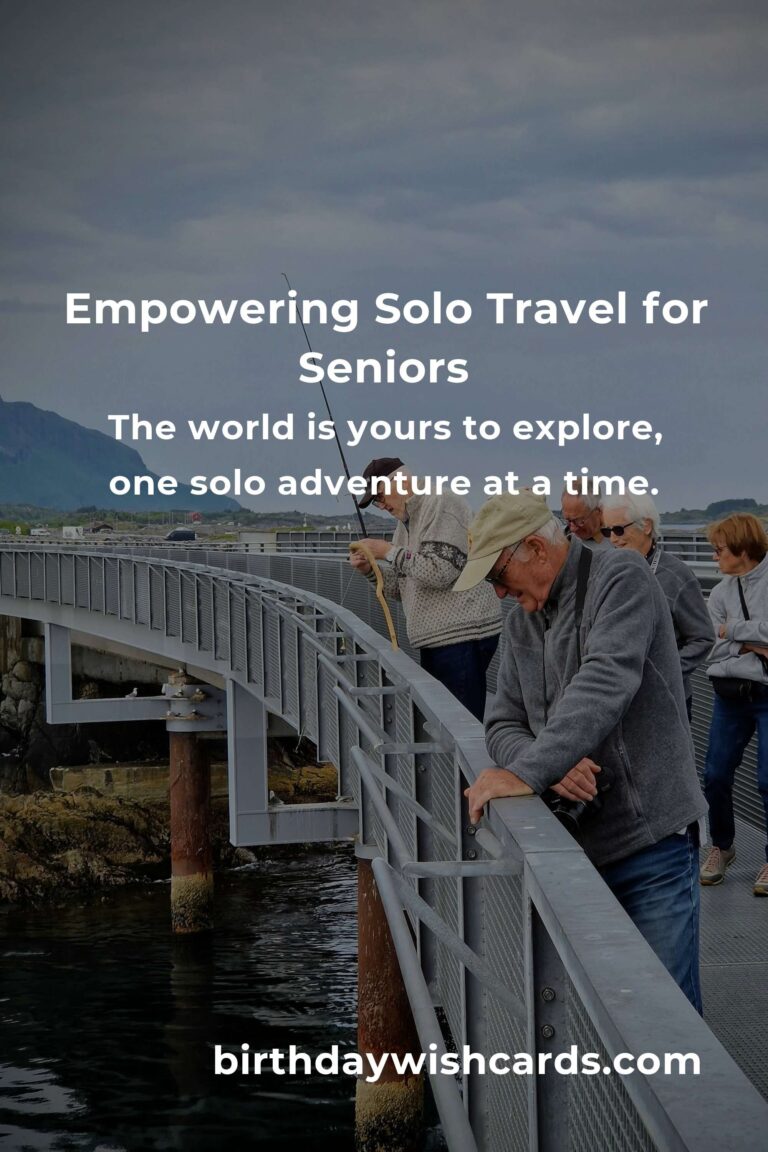 Solo Travel for Seniors in 2025: A Comprehensive Guide