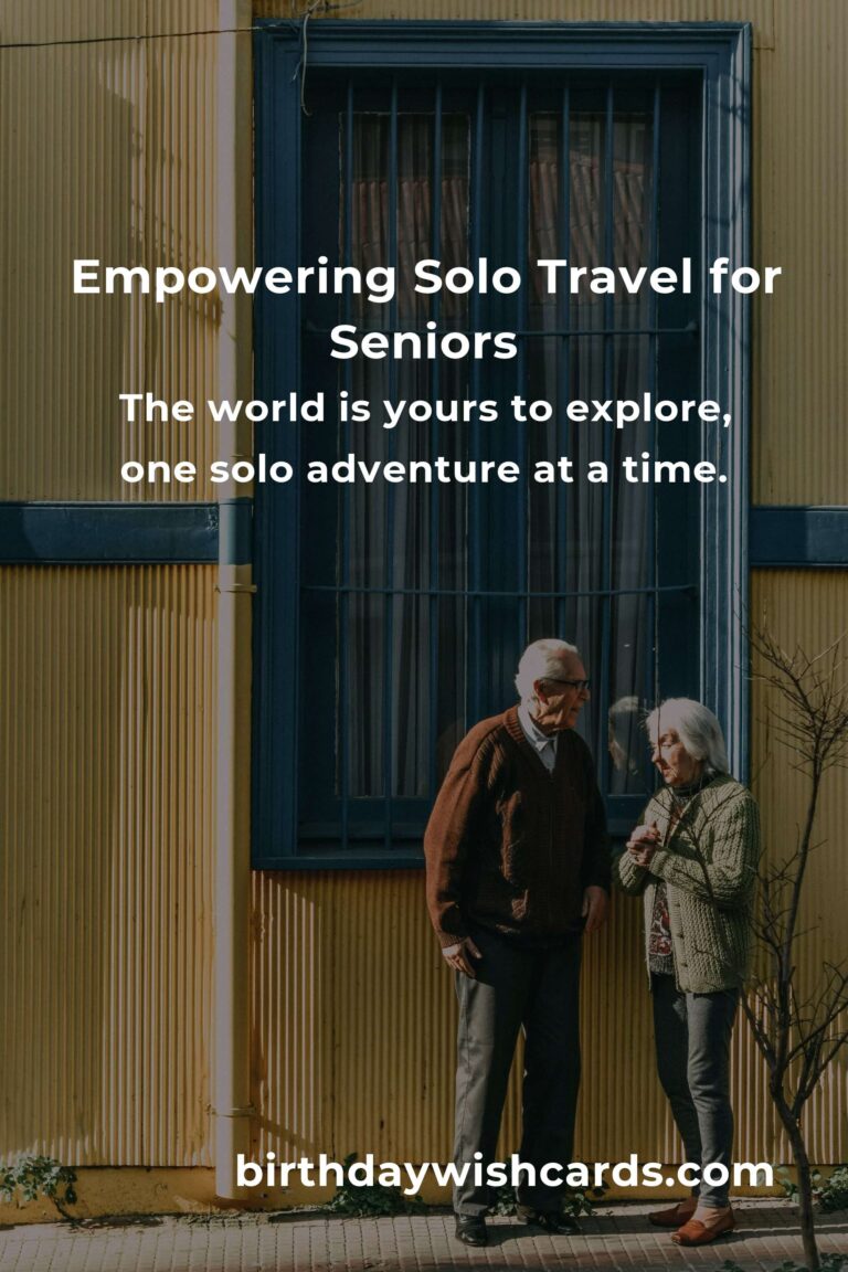 Solo Travel for Seniors in 2025: A Comprehensive Guide