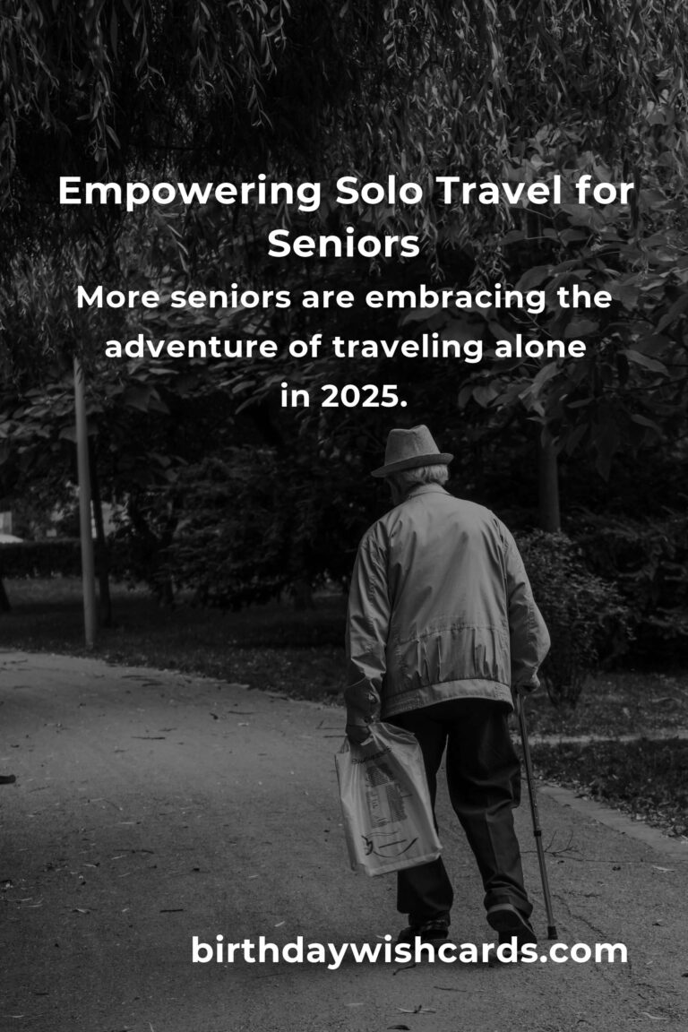 Solo Travel for Seniors in 2025: A Comprehensive Guide