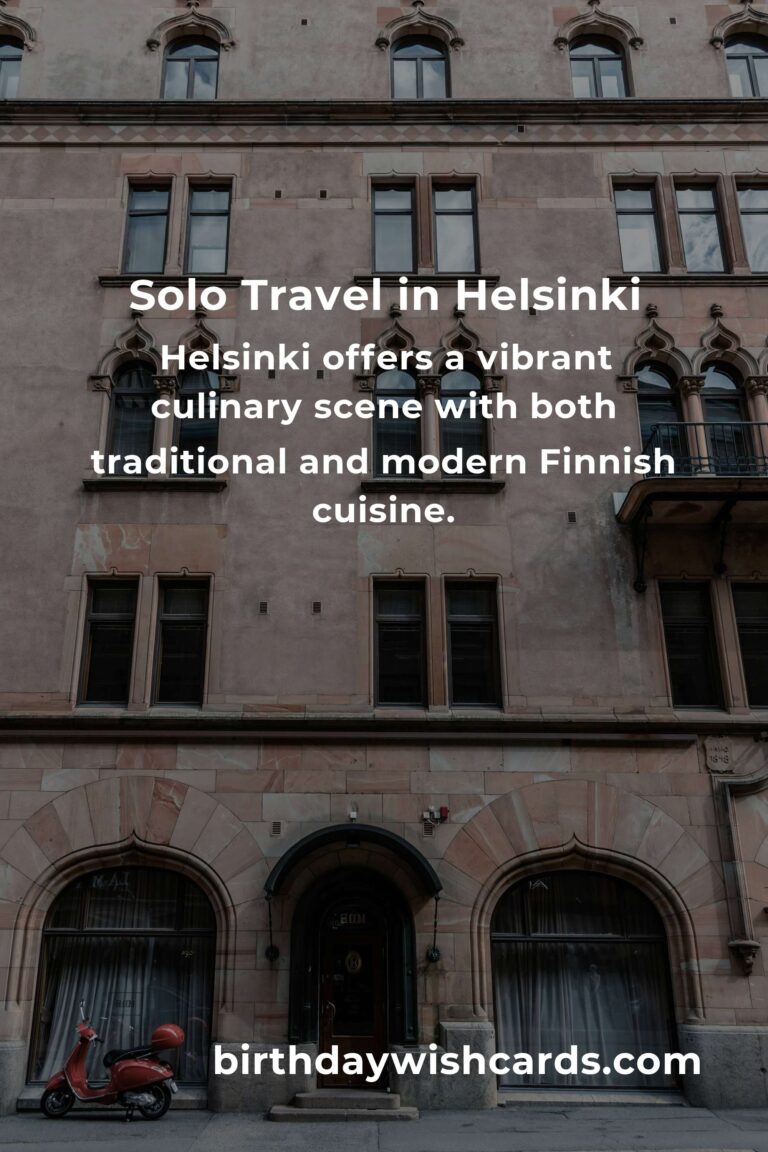 Solo Travel in Helsinki: The Ultimate Guide for an Unforgettable Experience