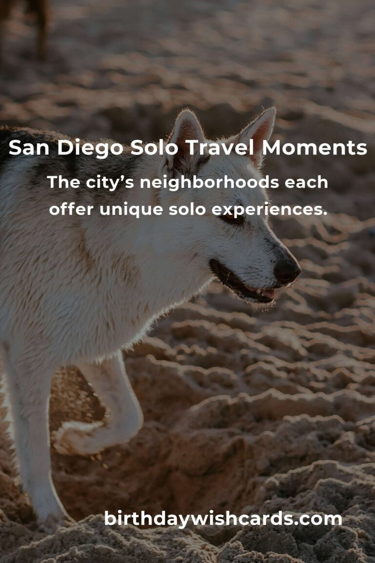 Solo Travel in San Diego: Your Ultimate Guide to Freedom, Fun & Self-Discovery