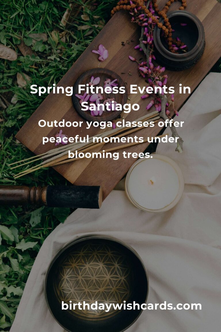 Spring into Fitness: The Most Inspiring Spring Events in Santiago for Every Enthusiast