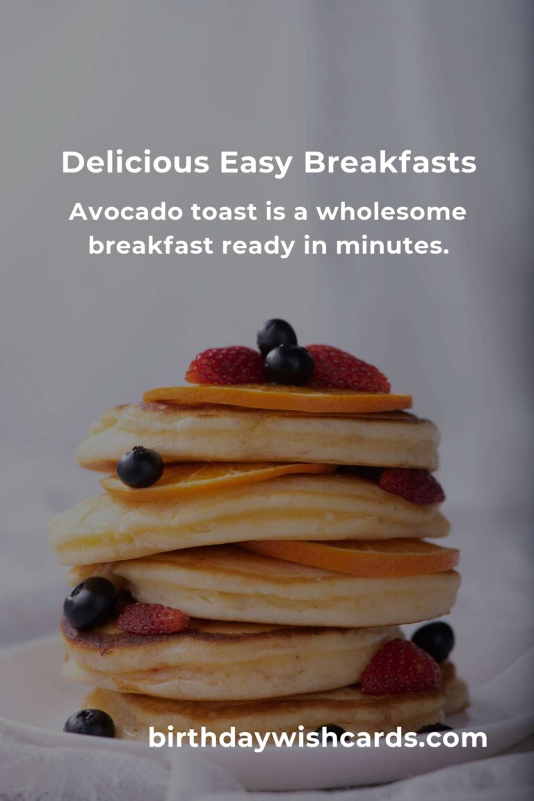 Start Your Day Right: Easy Breakfast Recipes for Busy Food Lovers