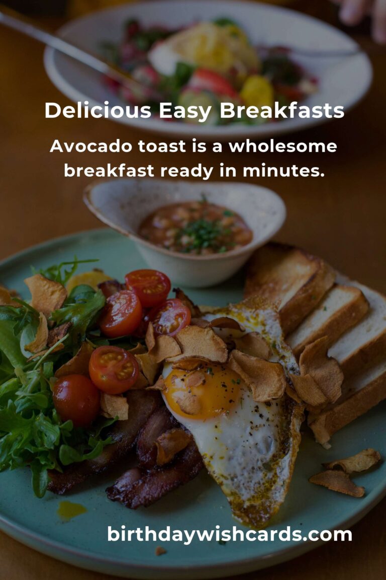 Start Your Day Right: Easy Breakfast Recipes for Busy Food Lovers