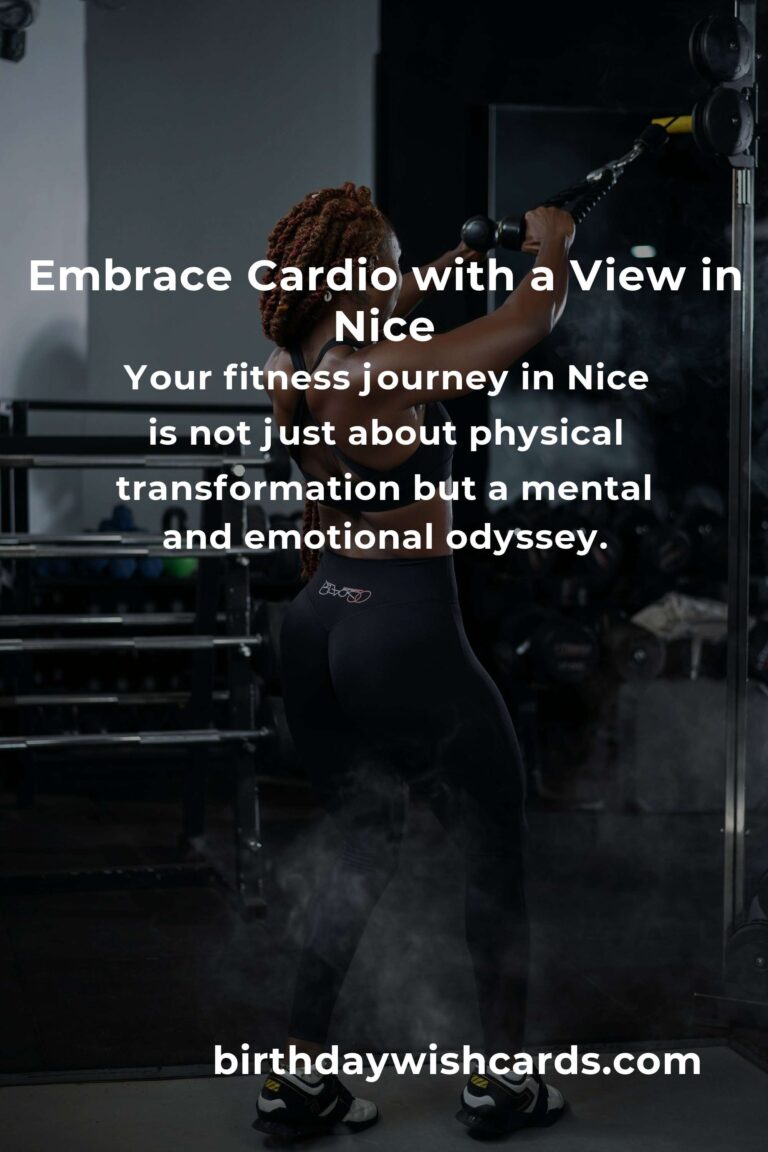 Start Your Heart's Adventure: A Beginner's Guide to Cardio Workouts in Nice