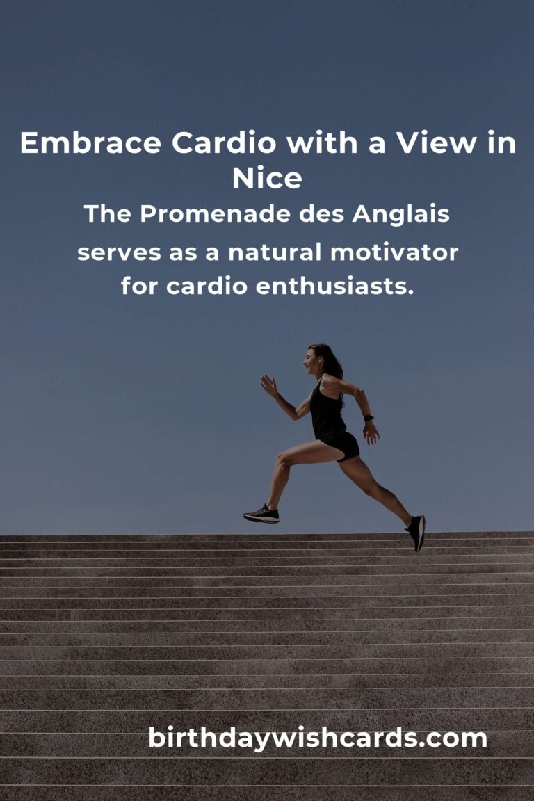 Start Your Heart's Adventure: A Beginner's Guide to Cardio Workouts in Nice