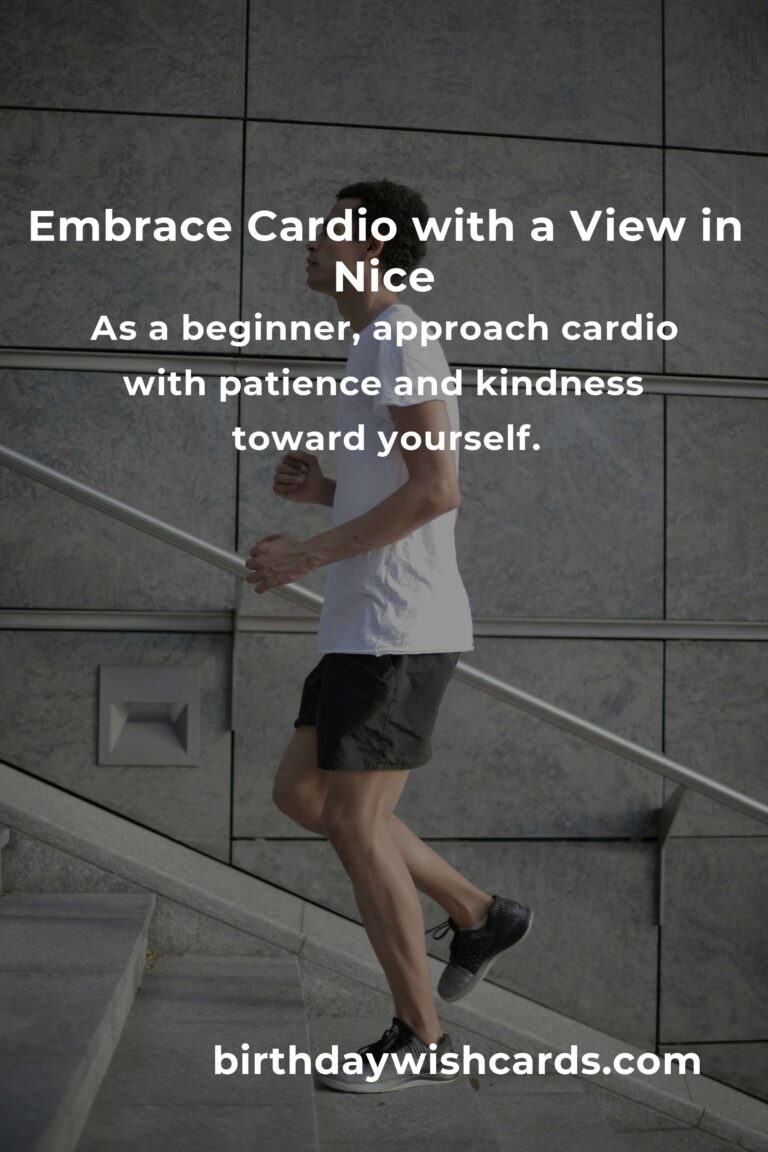 Start Your Heart's Adventure: A Beginner's Guide to Cardio Workouts in Nice