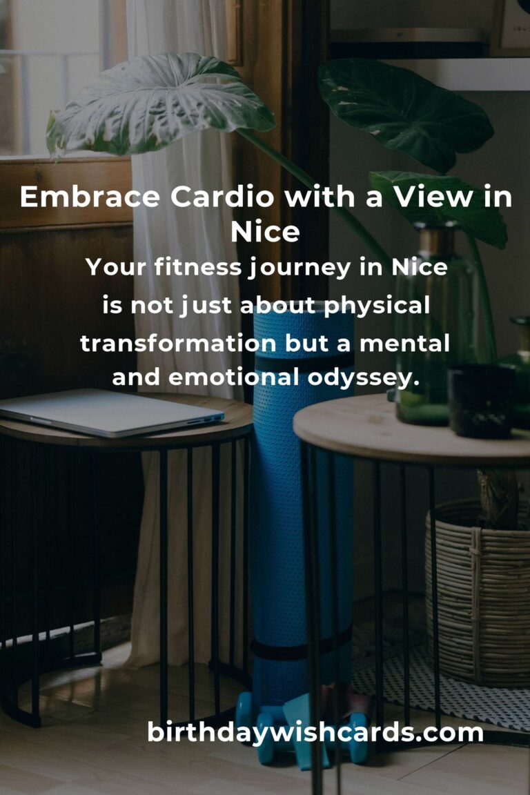 Start Your Heart's Adventure: A Beginner's Guide to Cardio Workouts in Nice