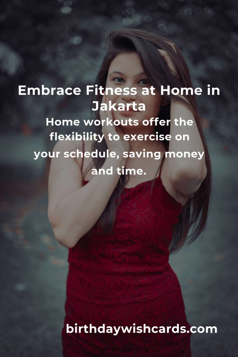 Starting Your Home Workout Journey in Jakarta: A Beginner's Guide to Fitness and Wellbeing
