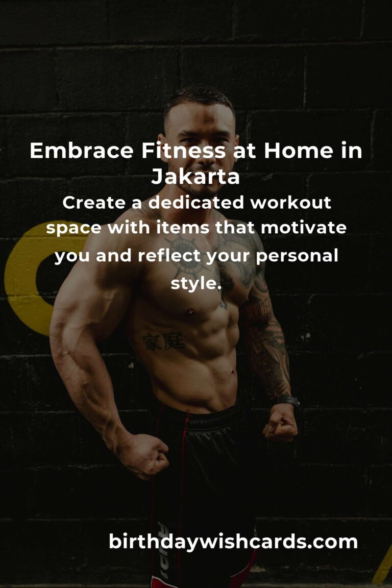 Starting Your Home Workout Journey in Jakarta: A Beginner's Guide to Fitness and Wellbeing