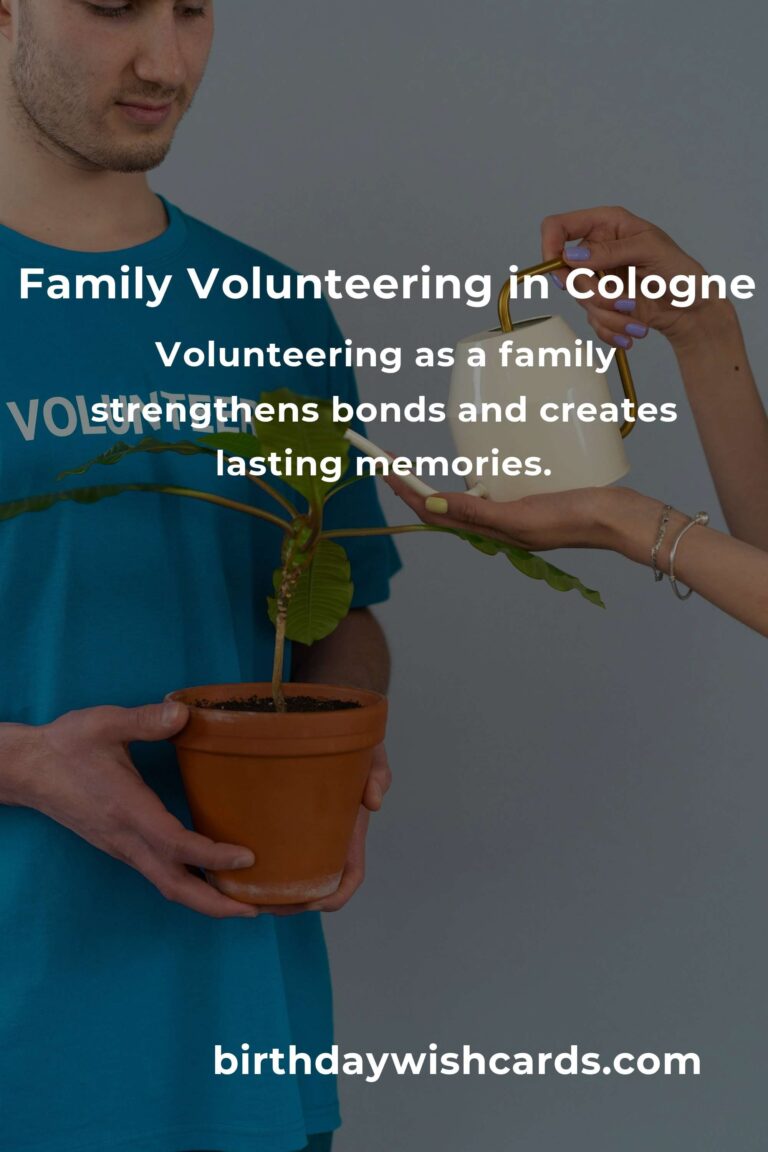 Starting Your Volunteering Journey in Cologne: A Heartfelt Guide for Parents