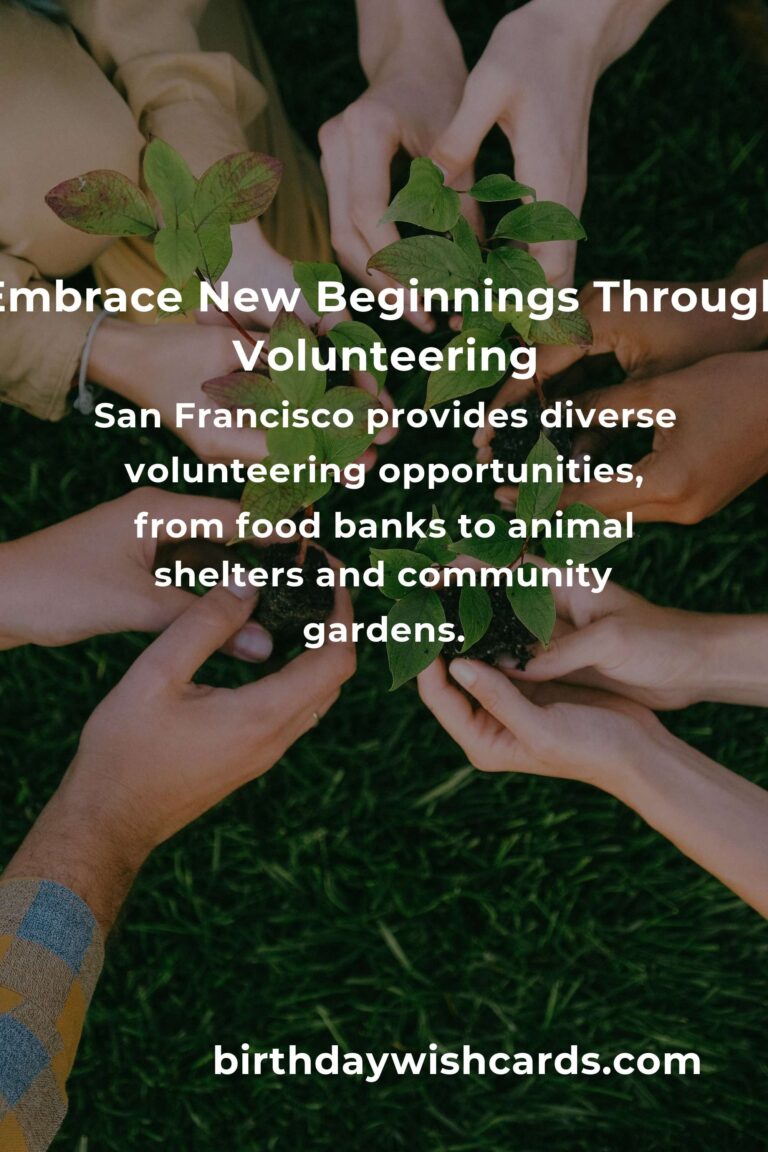 Starting a New Chapter: Volunteering in San Francisco for Retirees