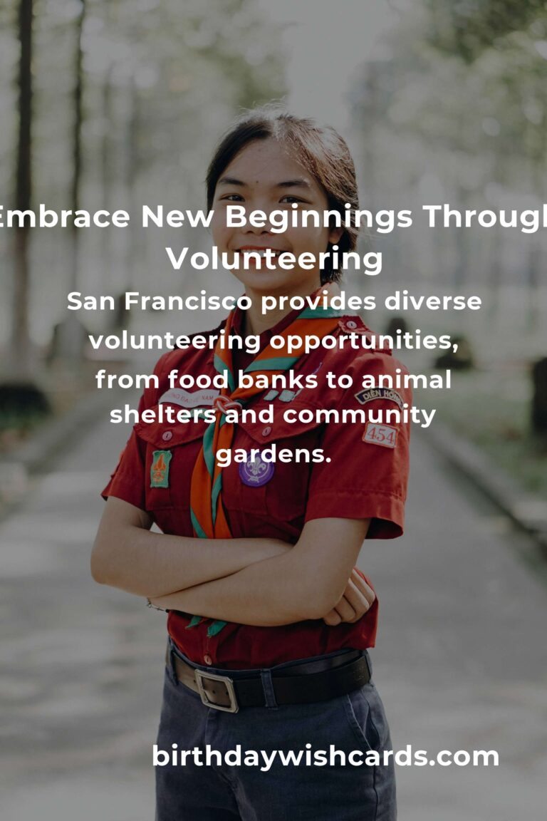 Starting a New Chapter: Volunteering in San Francisco for Retirees