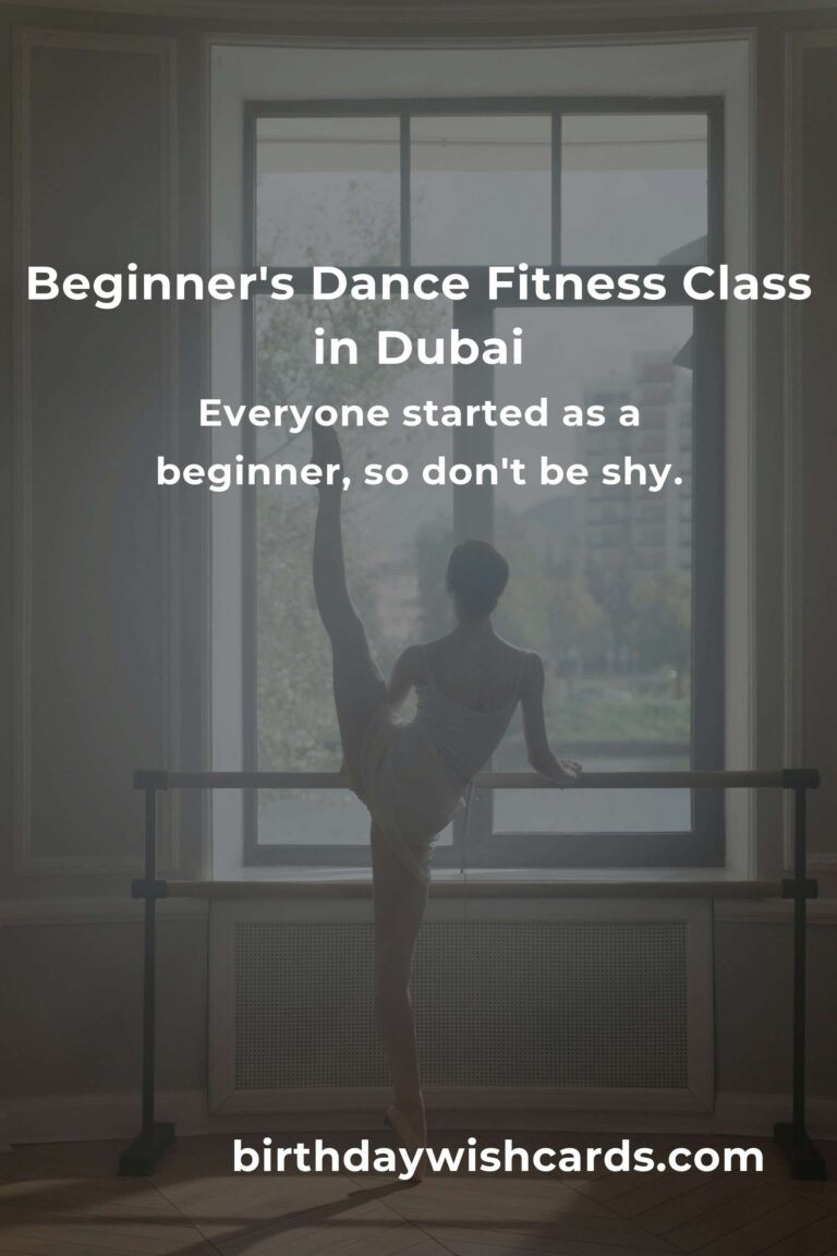 Step Into Joy: Beginner’s Guide to Dance Fitness in Dubai for a Healthier, Happier You!