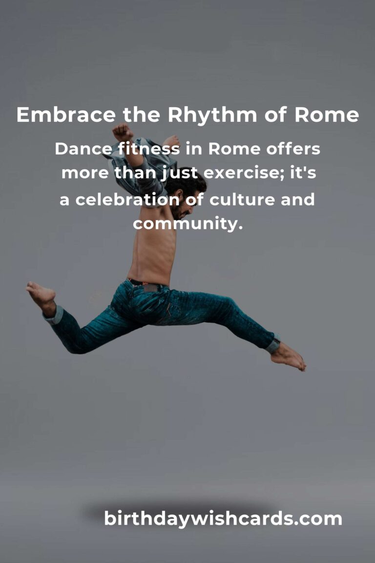 Step into Joy: Your Beginner's Guide to Dance Fitness in Rome