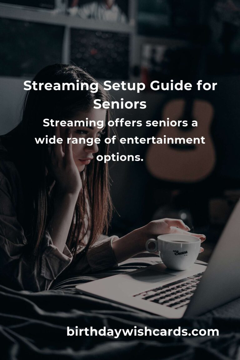 Streaming Setup: Complete Guide for Seniors