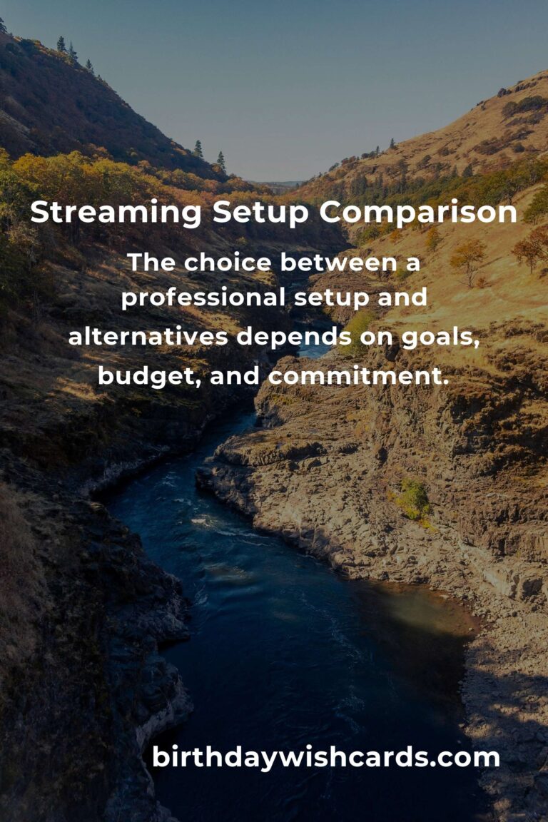 Streaming Setup vs Alternatives: Which is Better for Your Content Creation?