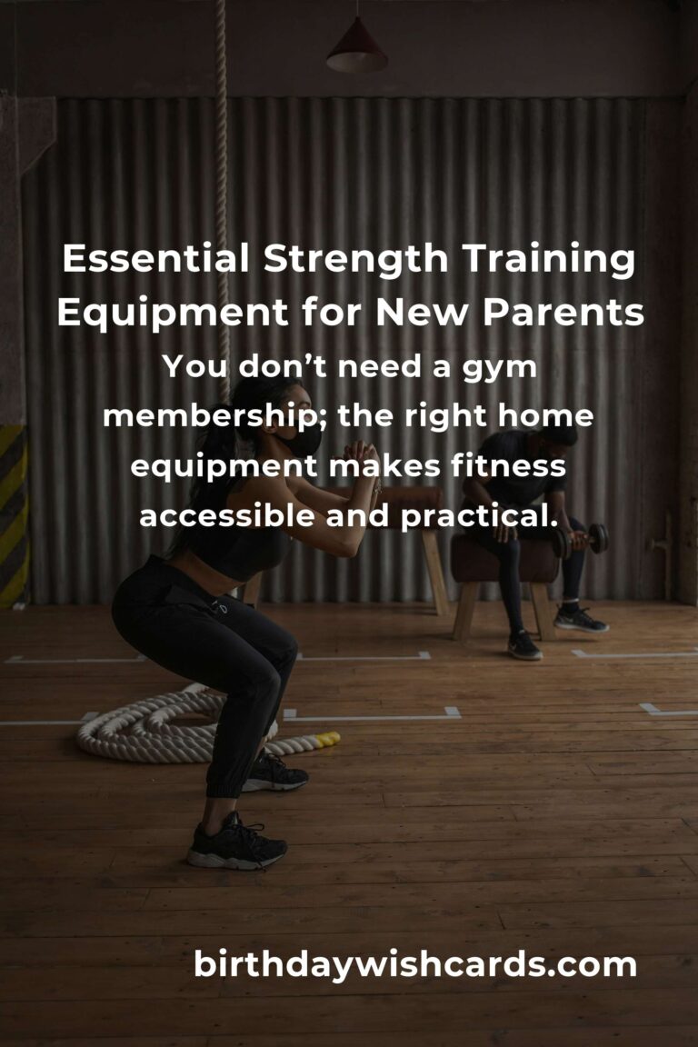 Strength Training Equipment Guide for New Parents: Reclaim Your Strength, Reignite Your Energy