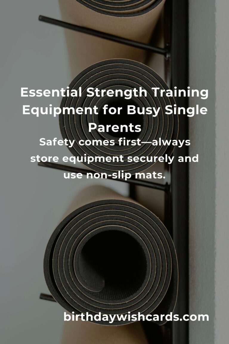 Strength Training Equipment Guide for Single Parents: Empower Your Fitness Journey & Reclaim Your Strength