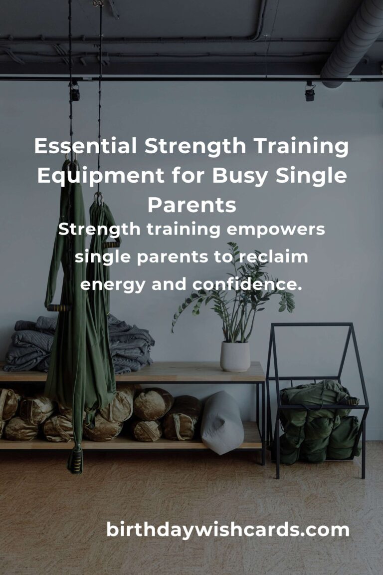 Strength Training Equipment Guide for Single Parents: Empower Your Fitness Journey & Reclaim Your Strength