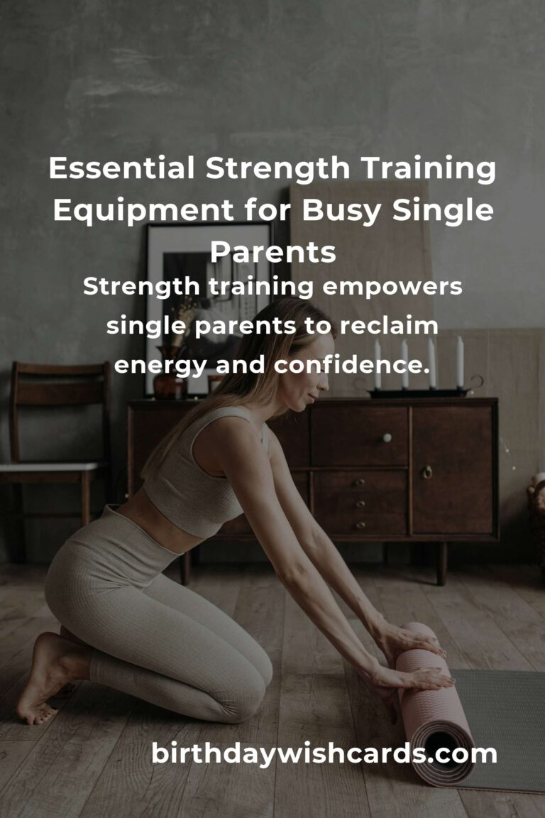 Strength Training Equipment Guide for Single Parents: Empower Your Fitness Journey & Reclaim Your Strength