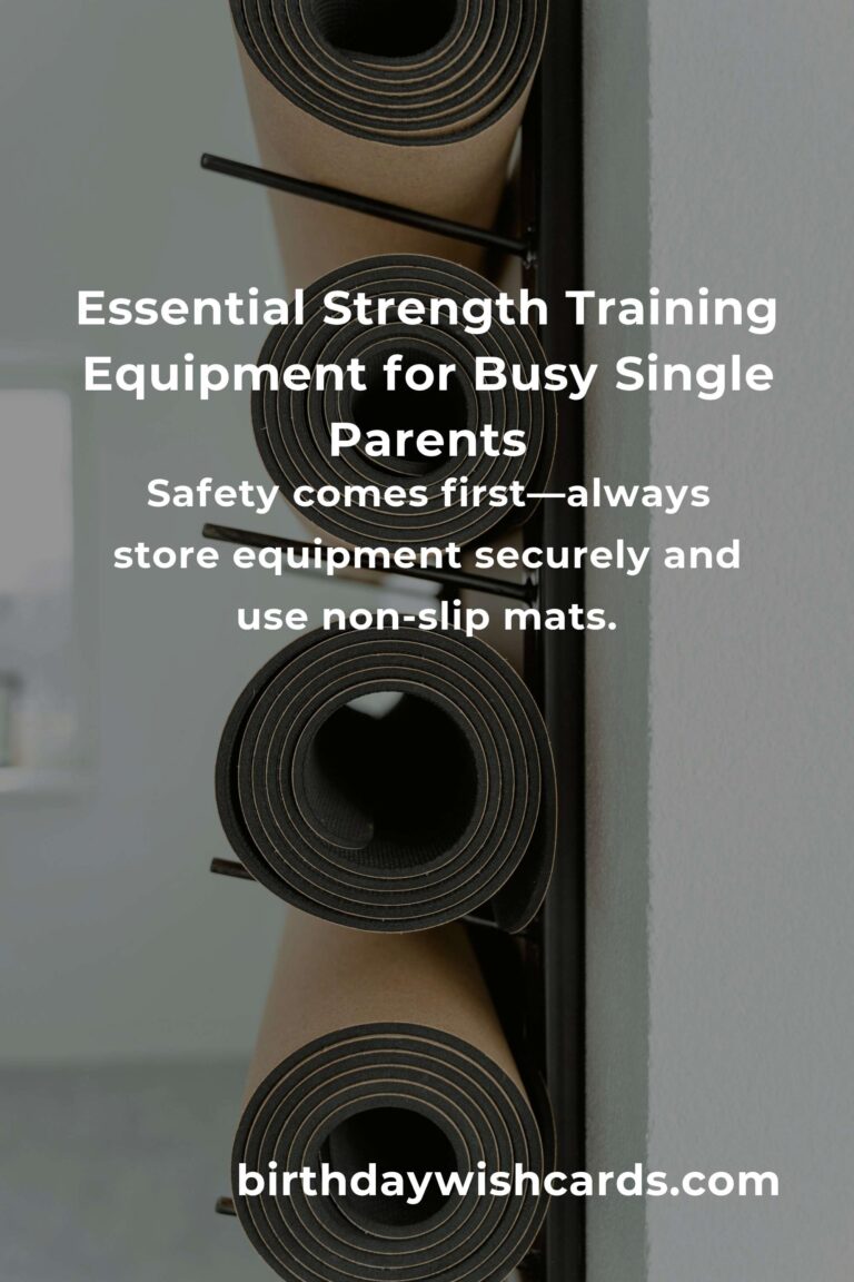 Strength Training Equipment Guide for Single Parents: Empower Your Fitness Journey & Reclaim Your Strength