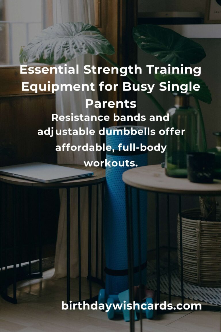 Strength Training Equipment Guide for Single Parents: Empower Your Fitness Journey & Reclaim Your Strength