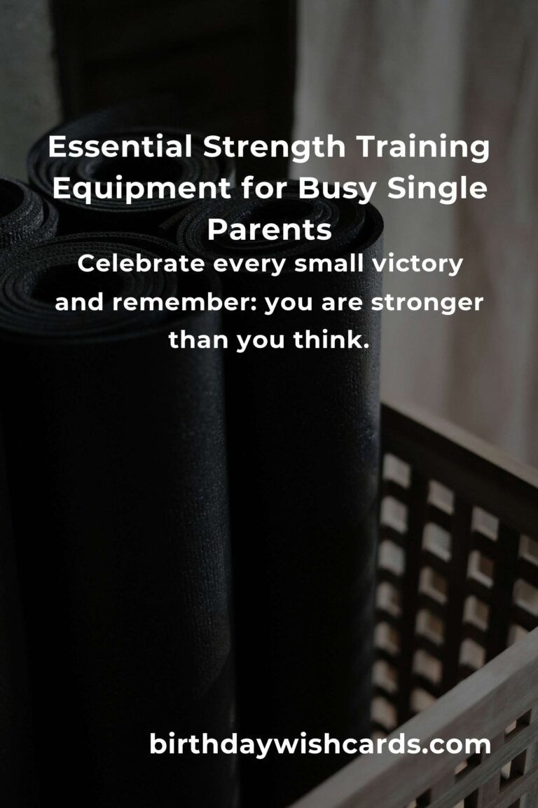 Strength Training Equipment Guide for Single Parents: Empower Your Fitness Journey & Reclaim Your Strength