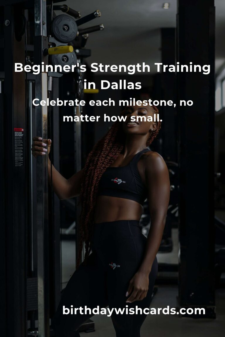Strength Training in Dallas: Your Heartfelt Beginner's Guide to Building a Stronger You