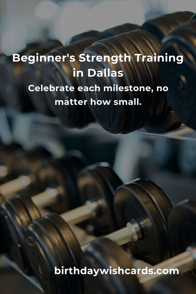 Strength Training in Dallas: Your Heartfelt Beginner's Guide to Building a Stronger You