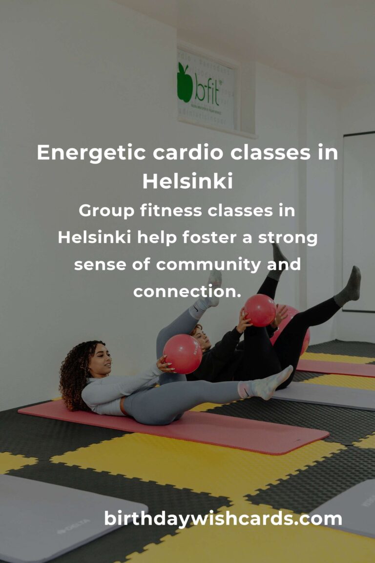 Sweat, Smile, Repeat: The Best Cardio Workout Classes in Helsinki for 2025